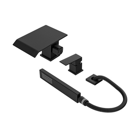 BATERIA WANNOWA 3-OTWOROWA S-1215B CZARNA