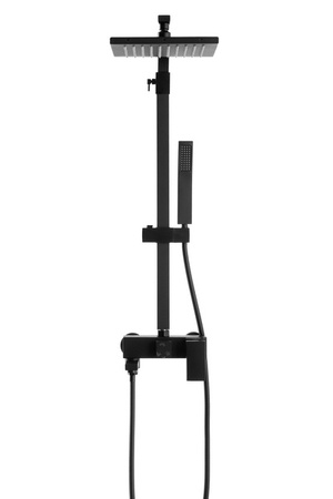 ZESTAW PRYSZNICOWY CUBO NATRYSKOWY NATYNKOWY S-1067B CZARNY