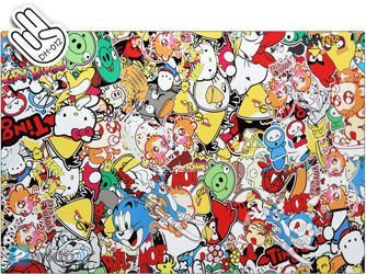 FOLIA OKLEINA STICKER BOMB DH-012