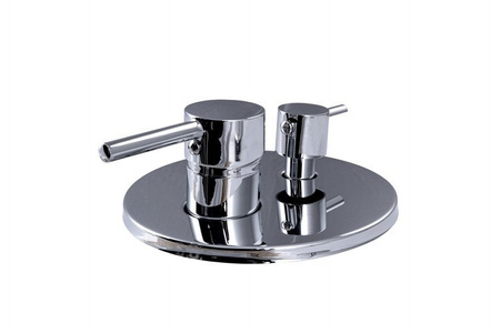 ZESTAW NATRYSKOWY PODTYNKOWY CARLO S-1098 CHROM