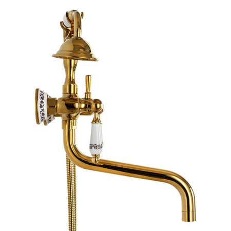 BATERIA WANNOWA ŚCIENNA PALOMA RETRO S-1184G ZŁOTA