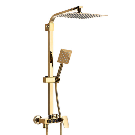 ZESTAW PRYSZNICOWY BIANCA NATRYSKOWY NATYNKOWY S-1160G ZŁOTY