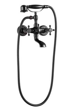 BATERIA WANNOWA ŚCIENNA CAMILLA RETRO S-1167B CZARNA