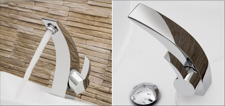 BATERIA UMYWALKOWA STOJĄCA NISKA S-1051 CHROM