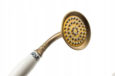 BATERIA WANNOWA PALOMA ŚCIENNA RETRO S-1126 STARE ZŁOTO