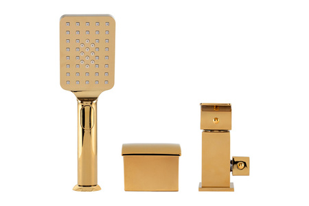 BATERIA WANNOWA 3-OTWOROWA CASCADE NAWANNOWA S-1169G ZŁOTA