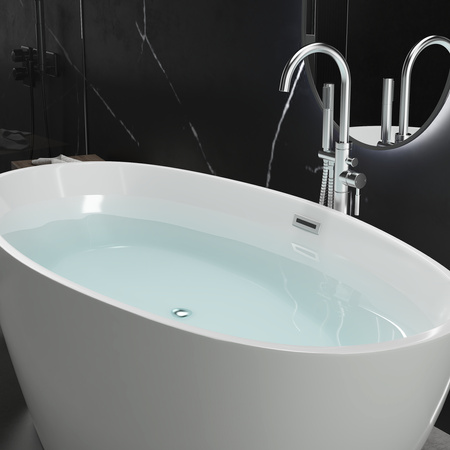 WANNA WOLNOSTOJĄCA SKYLER AKRYLOWA 170X80X58 BIAŁA