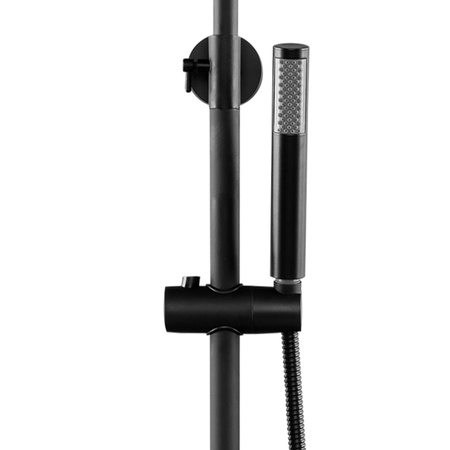 ZESTAW PRYSZNICOWY NATRYSKOWY NATYNKOWY RETRO PALOMA S-1198B CZARNY