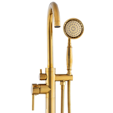 BATERIA WANNOWA ROSA RETRO WOLNOSTOJĄCA S-1221G ZŁOTY