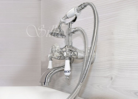 BATERIA WANNOWA PALOMA ŚCIENNA RETRO S-1126 CHROM