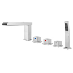 BATERIA WANNOWA 5-OTWOROWA S-1213 CHROM