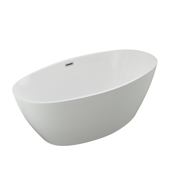 WANNA WOLNOSTOJĄCA SKYLER AKRYLOWA 170X80X58 BIAŁA