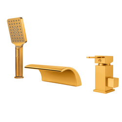 BATERIA WANNOWA CASCADE 3-OTWOROWA S-1006G V3 ZŁOTA