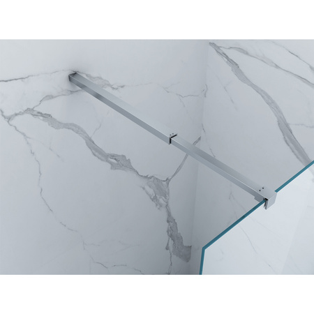 ŚCIANKA PRYSZNICOWA WALK-IN 90x200 TRANSPARENT CHROM
