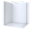 ŚCIANKA PRYSZNICOWA PALMER WALK-IN DOUBLE 2-CZĘŚCIOWA  90x200 80x200 TRANSPARENT CHROM