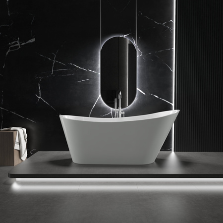 WANNA WOLNOSTOJĄCA ALLISON AKRYLOWA 170X75X72 BIAŁA