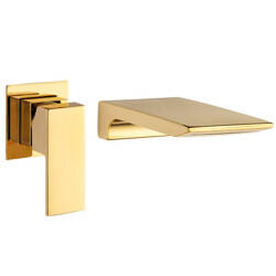 BATERIA UMYWALKOWA PODTYNKOWA CUBO S-1173G ZŁOTA