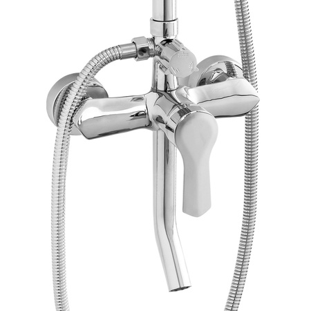 ZESTAW PRYSZNICOWY NATRYSKOWY NATYNKOWY GRETA S-1209 CHROM