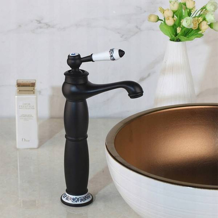 BATERIA UMYWALKOWA PALOMA WYSOKA RETRO SEM-1108 CZARNA