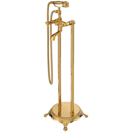 BATERIA WANNOWA WOLNOSTOJĄCA RETRO ZŁOTA SEM-1071G