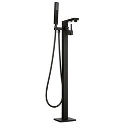 BATERIA WANNOWA CUBO WOLNOSTOJĄCA S-1082B CZARNA