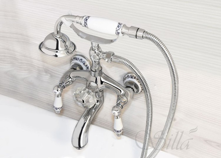 BATERIA WANNOWA PALOMA ŚCIENNA RETRO S-1126 CHROM