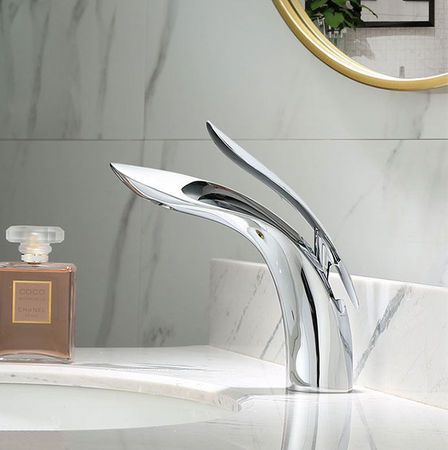 BATERIA UMYWALKOWA NEILA STOJĄCA NISKA S-1073 CHROM