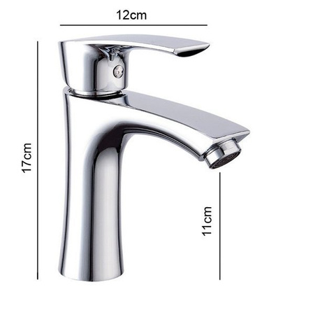 BATERIA UMYWALKOWA EXODO STOJĄCA NISKA S-1075 CHROM