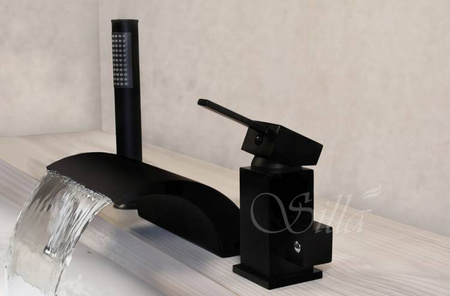 BATERIA WANNOWA CASCADE S-1006B 3-OTWOROWA CZARNA