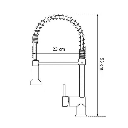 BATERIA KUCHENNA ZLEWOZMYWAKOWA S-2109B CZARNA