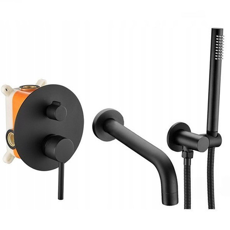 BATERIA WANNOWA MERA PODTYNKOWA S-1096 CZARNA