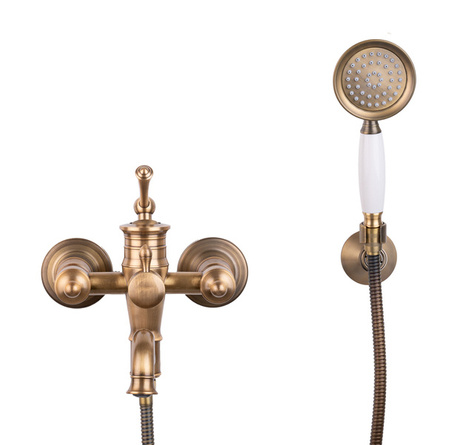 BATERIA WANNOWA ŚCIENNA ADELITA RETRO S-1181VG STARE ZŁOTO