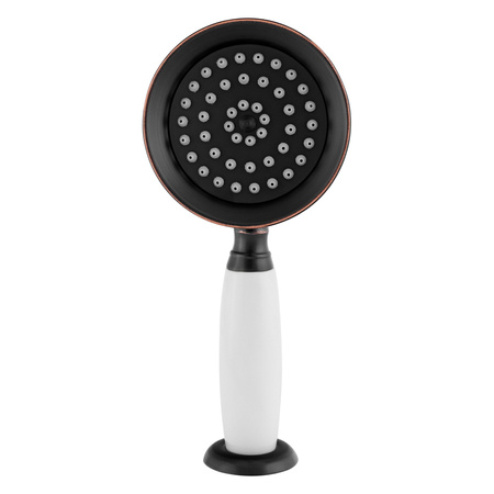 BATERIA WANNOWA 5-OTWOROWA RETRO S-1214BV CZARNA VINTAGE