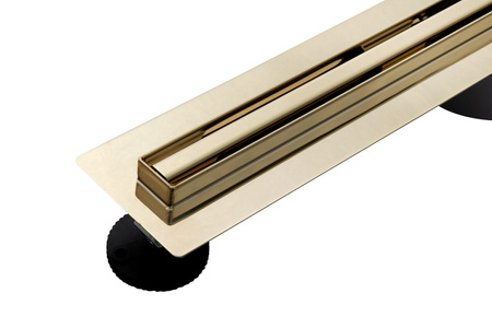 Odpływ Liniowy exclusive SLIM - 700mm ZŁOTY