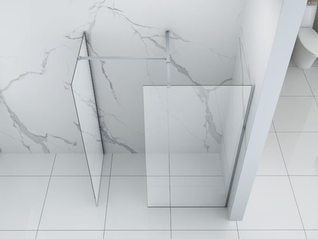 SPRCHOVÁ STĚNA PALMER WALK-IN DOUBLE 2-DÍLNÁ 60x200 60x200 TRANSPARENTNÍ CHRÓM