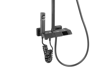 ZESTAW PRYSZNICOWY NATRYSKOWY NATYNKOWY S-1168 SZARY