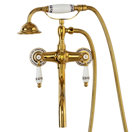 BATERIA WANNOWA ŚCIENNA PALOMA RETRO S-1184G ZŁOTA