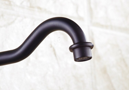 BATERIA UMYWALKOWA ESTELA WYSOKA OBROTOWA RETRO S-1087 CZARNA