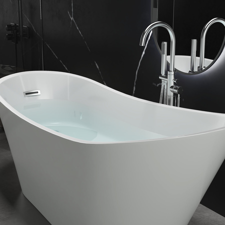 WANNA WOLNOSTOJĄCA ALLISON AKRYLOWA 170X75X72 BIAŁA