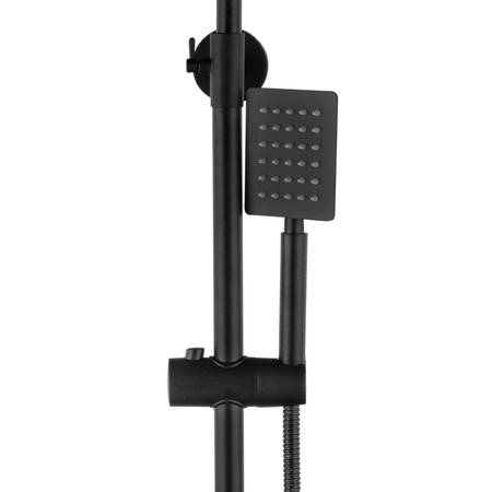 ZESTAW PRYSZNICOWY MARTINA NATRYSKOWY NATYNKOWY S-1190B CZARNY