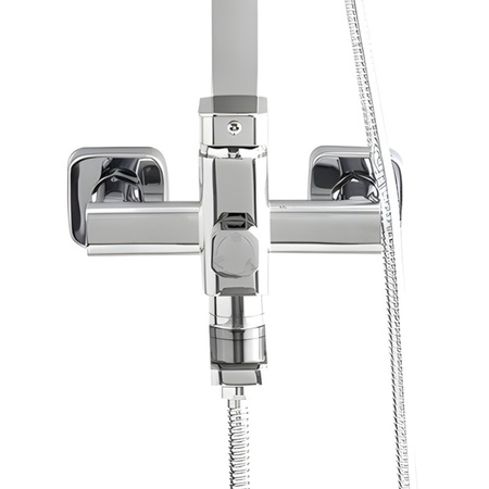 ZESTAW PRYSZNICOWY NATYNKOWY CUBO S-1196 CHROM