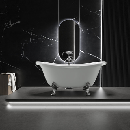 WANNA WOLNOSTOJĄCA BELLA AKRYLOWA 170X75X70 BIAŁA