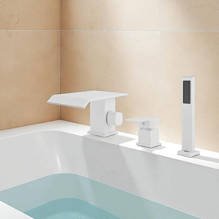 BATERIA WANNOWA 3-OTWOROWA S-1215W BIAŁY