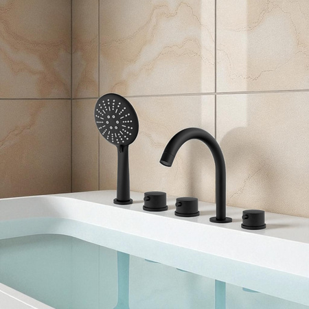 BATERIA WANNOWA 5-OTWOROWA S-1216B CZARNA