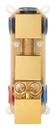 ZESTAW PRYSZNICOWY ENZO PODTYNKOWY Z TERMOSTATEM S-1159 ZŁOTY