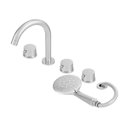 BATERIA WANNOWA 5-OTWOROWA S-1216 CHROM