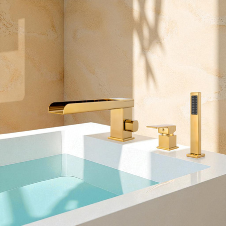 BATERIA WANNOWA 3-OTWOROWA S-1218G ZŁOTA