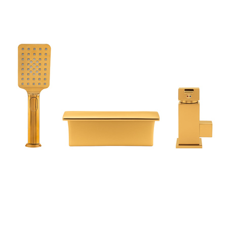 BATERIA WANNOWA CASCADE 3-OTWOROWA S-1006G V3 ZŁOTA