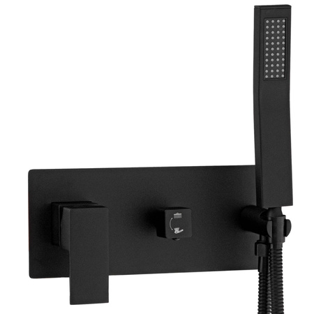 ZESTAW PRYSZNICOWY CUBO PODTYNKOWY SMARTBOX S-1194B CZARNY