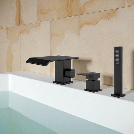 BATERIA WANNOWA 3-OTWOROWA S-1215B CZARNA